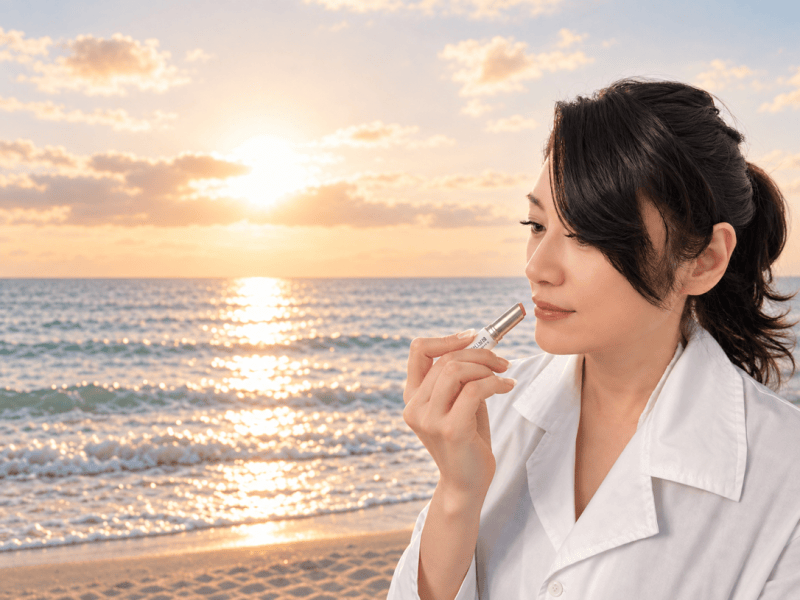 如獲至寶的發現—海洋系護唇膏